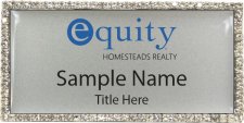 (image for) Equity Real Estate Bling Silver Badge