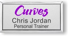 (image for) Curves Silver Executive Badge