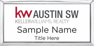 (image for) Keller Williams Austin SW Silver Executive White Badge