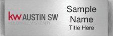 (image for) Keller Williams Austin SW Small Meridian Silver Badge