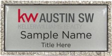 (image for) Keller Williams Austin SW Silver Bling Badge