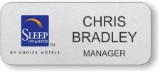 (image for) Sleep Inn & Suites Silver Badge (New Logo)