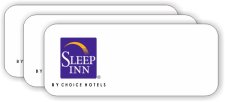 (image for) Sleep Inn White Badges (Logo Only) 25-Pack
