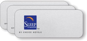 (image for) Sleep Inn & Suites Silver Badges (Logo Only) 25-Pack (New Logo)