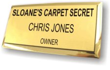 (image for) Sloane's Carpet Secret Gold Executive Badge