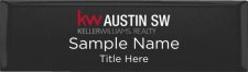 (image for) Keller Williams Austin SW Small Black Executive Badge