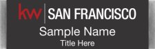 (image for) Keller Williams San Francisco Small Meridian Black Badge