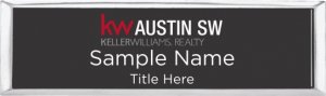 (image for) Keller Williams Austin SW Small Silver Executive Black Badge