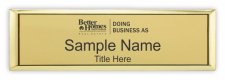 (image for) Better Homes and Gardens Real Estate Small Executive Gold badge