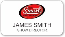 (image for) The Smart Jewelry Show Large White Badge