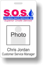 (image for) Snowden Onsite Services, Inc. Photo ID Badge