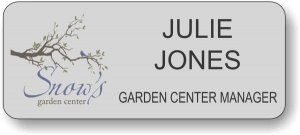 (image for) Snow\'s Garden Center Silver Badge