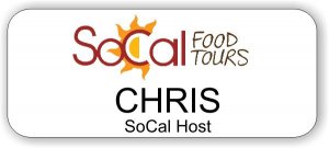 (image for) SoCal Food Tours White Badge