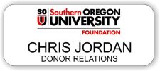 (image for) Southern Oregon University Foundation White Badge