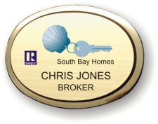 (image for) South Bay Homes Executive Oval Gold Badge