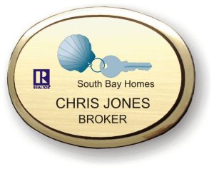 (image for) South Bay Homes Executive Oval Gold Badge