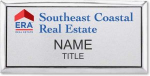 (image for) ERA Southeast Coastal Real Estate Silver Executive Badge - Large Text Logo