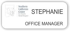 (image for) Southern California Center for Oral and Facial Surgery White Badge