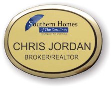 (image for) Southern Homes of The Carolinas Gold Oval Executive Badge