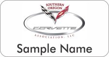 (image for) Southern Oregon Corvette Association White Badge