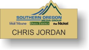 (image for) Southern Oregon Media Group Gold Shaped Badge