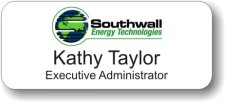 (image for) Southwall Technology White Badge