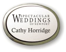 (image for) Spectacular Weddings of Newport Executive Oval Silver Badge