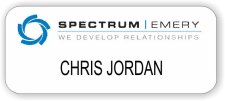 (image for) Spectrum Properties White Badge