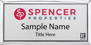 (image for) Spencer Properties Executive Silver badge with Realtor Logo