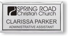 (image for) Spring Road Christian Church Silver Executive Badge