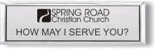 (image for) Spring Road Christian Church Small Silver Executive Badge