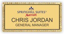 (image for) SpringHill Suites Gold Bling Badge (New Logo)
