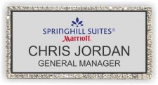 (image for) SpringHill Suites Silver Bling Badge (New Logo)