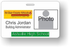 (image for) St. Clair County Schools Photo ID Badge