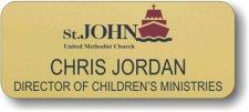 (image for) St. John UMC Gold Badge
