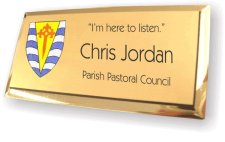(image for) St. John Vianney Gold Executive Badge