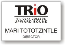 (image for) St. Olaf TRiO Badge