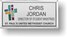 (image for) St. Paul's United Methodist Church Silver Executive Badge