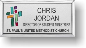 (image for) St. Paul\'s United Methodist Church Silver Executive Badge