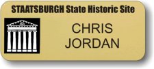 (image for) Staatsburgh State Historic Site Gold Badge