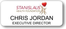 (image for) Stanislaus Health Foundation White Badge