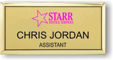 (image for) Starr Textile Services Gold Executive Badge