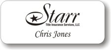 (image for) Starr Title Insurance Services White Badge