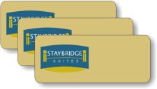 (image for) Staybridge Suites Pack of 25 Logo Only Gold Badges