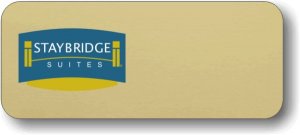 (image for) Staybridge Suites Gold Round Corner Logo Only Badge