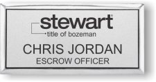 (image for) Stewart Title of Bozeman Executive Silver Badge