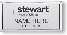(image for) Stewart Title of Billings Executive Silver Badge