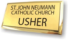 (image for) St. John Neumann Catholic Church Executive Gold Badge