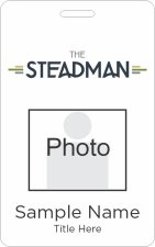 (image for) Steadman | Photo ID Vertical Badge