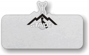 (image for) STRIDE Adaptive Sports Shaped Silver Logo Only Badge